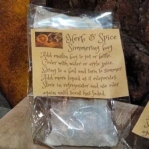 4 Bags Log Cabin simmering herb & spice bag (3 pack)